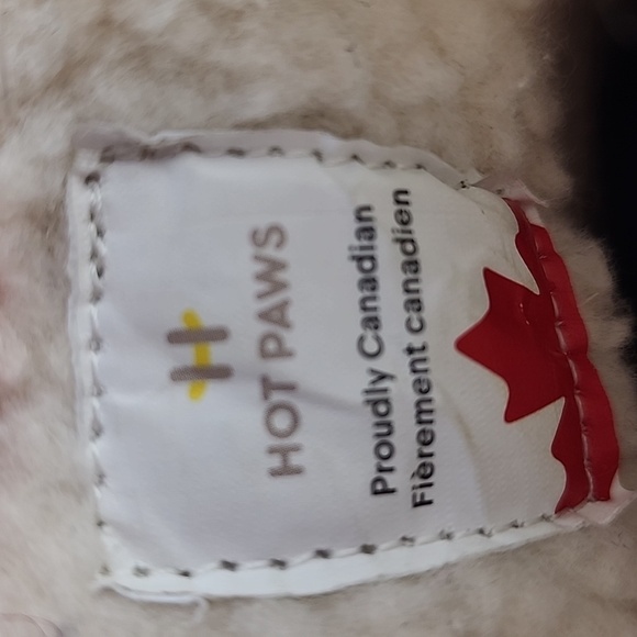 HOT PAWS Youth Red Plaid Snow Boots Waterproof Insulated -30C Reflective Size 6 - Picture 11 of 16